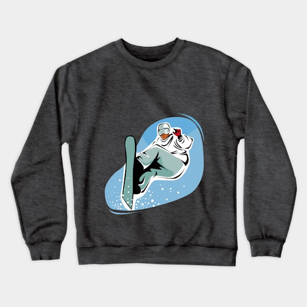 Surfing Crewneck Sweatshirt by M_Mary